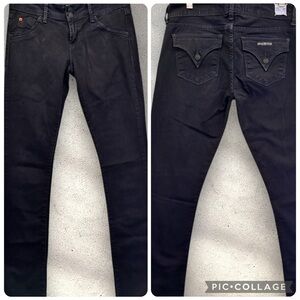 Hudson Signature Women's Dark Wash Baby Bootcut Beth Jean Sz 27/33 Original FIT